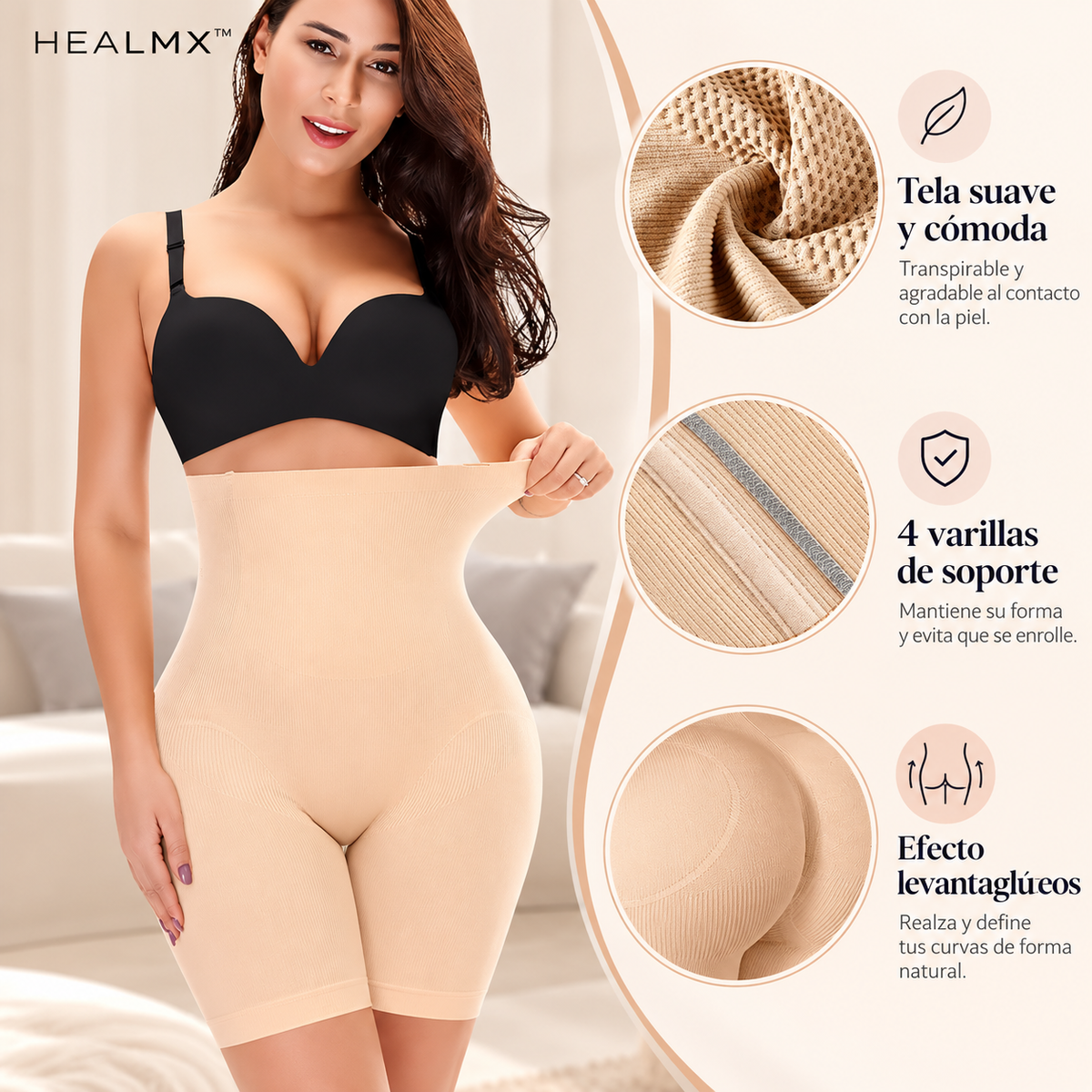 Short Modelador Invisible HEALMX™